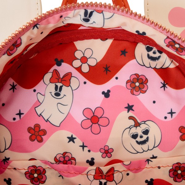 Mini Zaino Fosforescente Minnie costume da fantasma floreale - DISNEY LOUNGEFLY