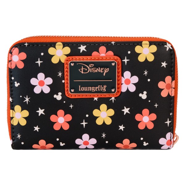 Portafoglio fosforescente Mickey & Minnie costume di fantoma floreale - DISNEY LOUNGEFLY