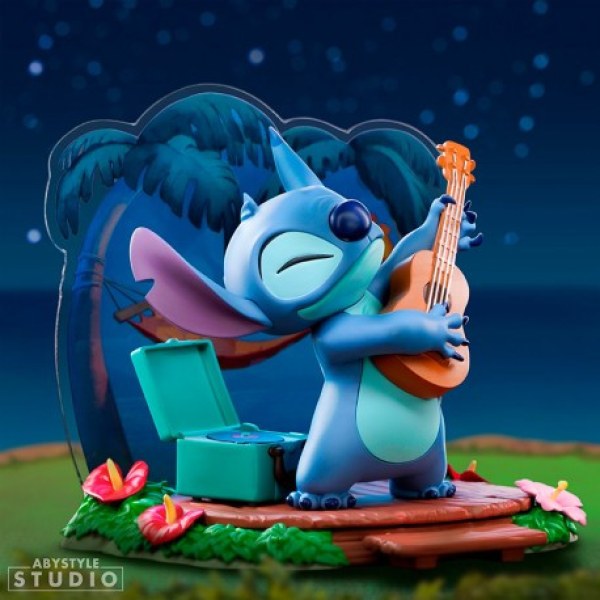 Figurina Stitch Chitarra - Disney