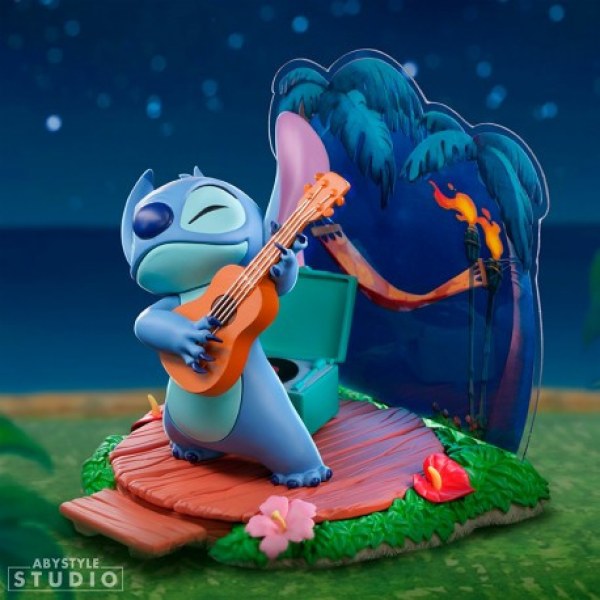 Figurina Stitch Chitarra - Disney