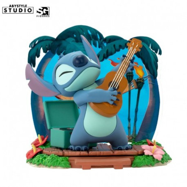 Figurina Stitch Chitarra - Disney