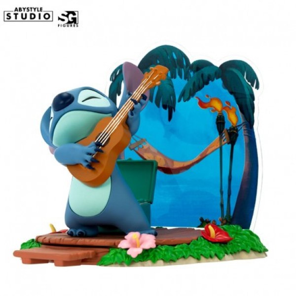 Figurina Stitch Chitarra - Disney