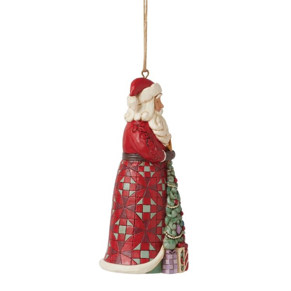 Sospensione Babbo Natale Albero di Natale - JIM SHORE HEARTWOOD CREEK