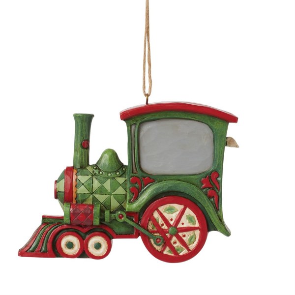 Sospensione Babbo Natale Treno - JIM SHORE HEARTWOOD CREEK