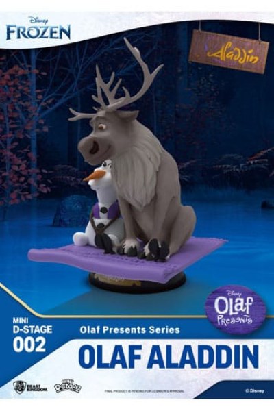 Sven e Olaf Aladdin - Frozen - Disney Mini D-Stage