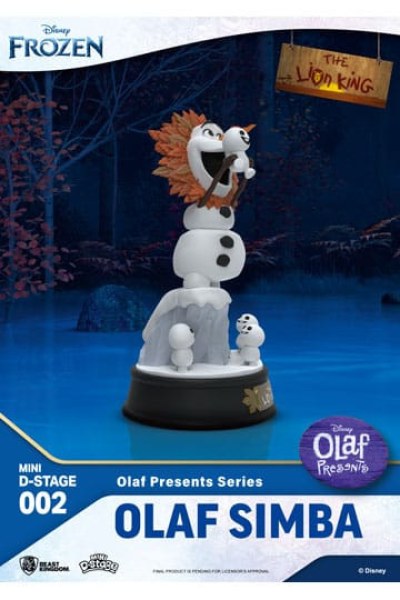 Olaf Simba - Frozen - Disney Mini D-Stage