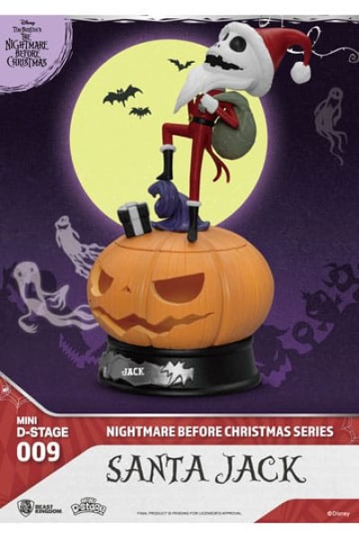 Santa Jack - Nightmare Before Christmas - Disney Mini D-Stage