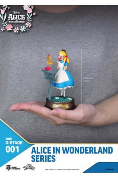 Alice con occhiali  - Alice nel Paese delle Meraviglie - Disney Mini D-Stage