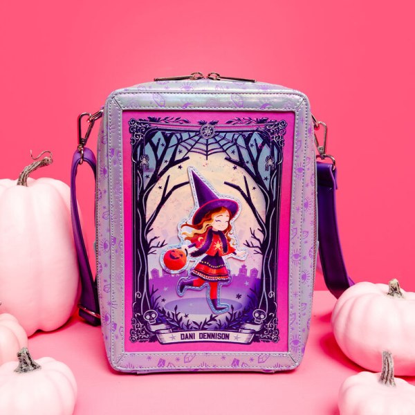 Sac Bandoulière iridescente tarocchi Hocus Pocus - DISNEY LOUNGEFLY