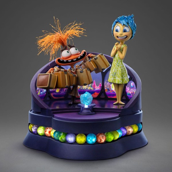 Inside Out 2 statuetta 1/10 Deluxe Art Scale Gioia e Ansia 26 cm - Disney Pixar