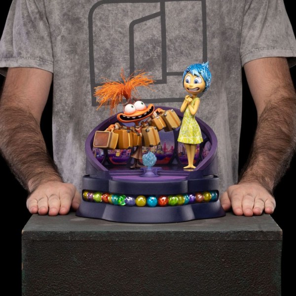 Inside Out 2 statuetta 1/10 Deluxe Art Scale Gioia e Ansia 26 cm - Disney Pixar
