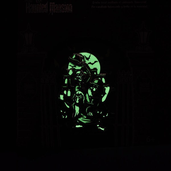 Pin scatola collezione luminosa auto-stop fantasmi The Haunted Mansion - DISNEY LOUNGEFLY