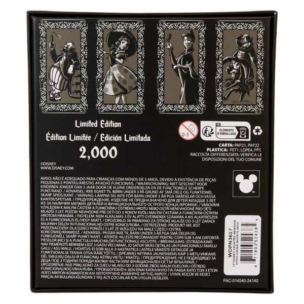 Pin scatola collezione luminosa auto-stop fantasmi The Haunted Mansion - DISNEY LOUNGEFLY