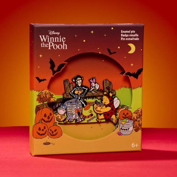 Pin scatola da collezione Winnie the Pooh e amici dolcetto o scherzetto - DISNEY LOUNGEFLY
