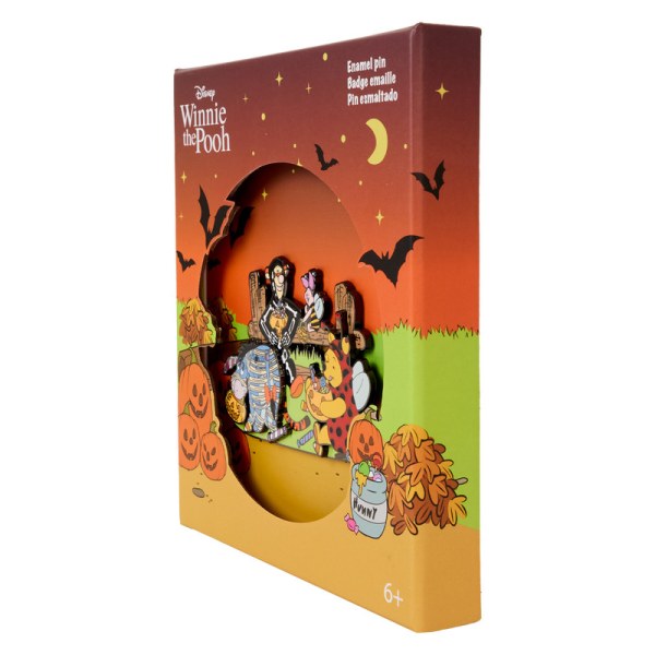 Pin scatola da collezione Winnie the Pooh e amici dolcetto o scherzetto - DISNEY LOUNGEFLY