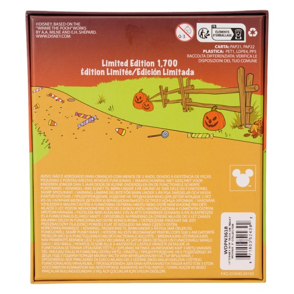 Pin scatola da collezione Winnie the Pooh e amici dolcetto o scherzetto - DISNEY LOUNGEFLY