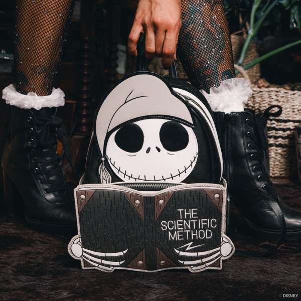 Mini zaino luminoso Jack cosplay buonanotte metodo scientifico - DISNEY LOUNGEFLY The Nightmare Before Christmas