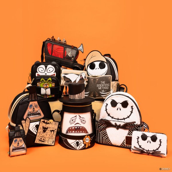 Portafoglio sindaco cosplay fisarmonica lenticolare  - DISNEY LOUNGEFLY The Nightmare Before Christmas