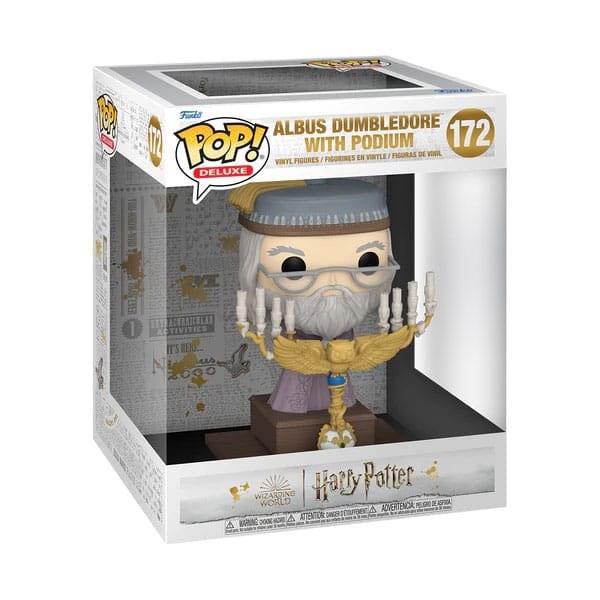FUNKO POP! 172 Deluxe Silente podio - Harry Potter