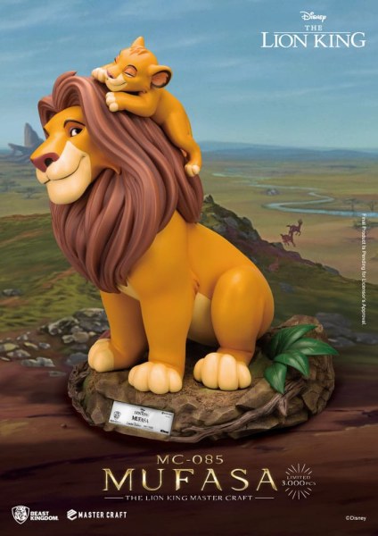 Mufasa Il Re Leone - Disney Mastercraft