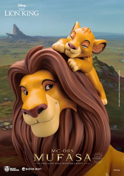 Mufasa Il Re Leone - Disney Mastercraft