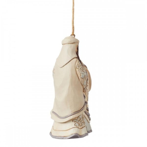 Ornamento Sacra Famiglia White Woodland - JIM SHORE HEARTWOOD CREEK