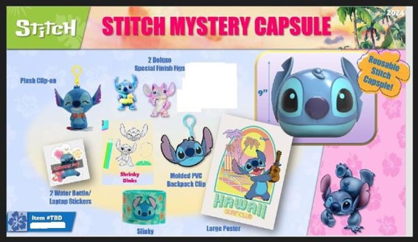 Set regalo Stitch Jumbo Mystery Capsule - Disney Lilo & Stitch