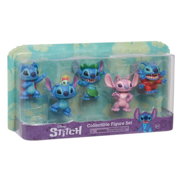 Confezione da 5 personaggi Stitch - Disney Lilo & Stitch