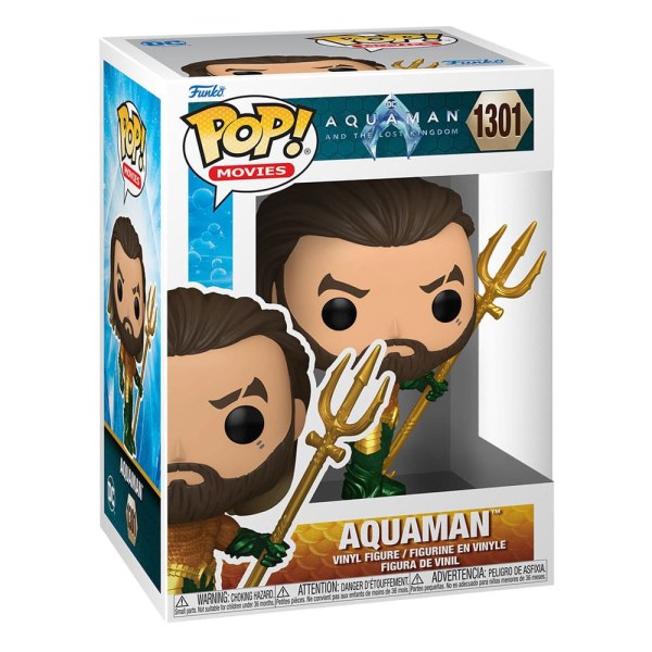 FUNKO POP! 1301 Aquaman e il regno perduto - DC Studios