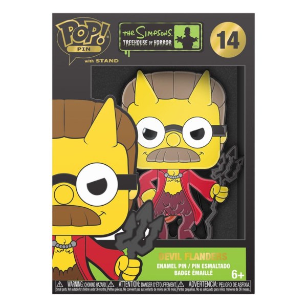 POP! Pin Devil Flanders - Loungefly Simpsons Horror
