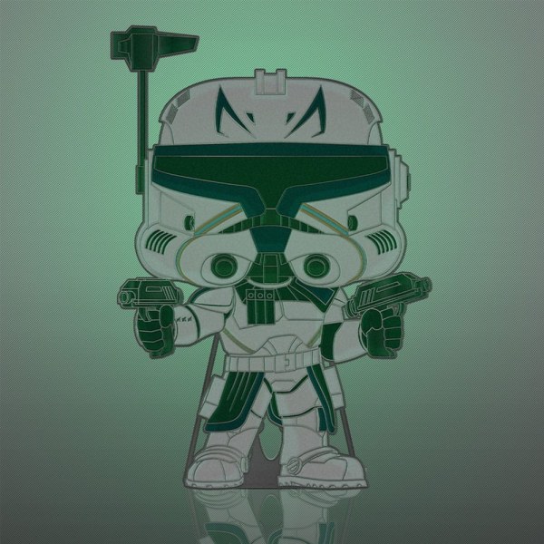 POP! Pin Capitano Rex (fosforescente) - Loungefly Star Wars Clone Wars