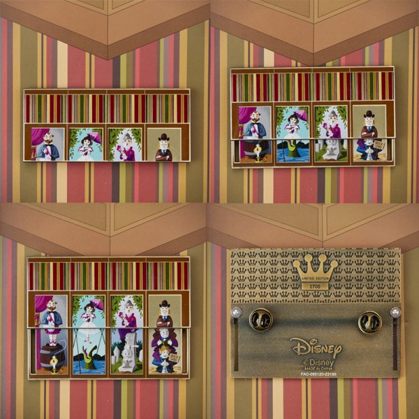 Spille scatola da collezione ritratti scorrevoli - DISNEY LOUNGEFLY Haunted Mansion