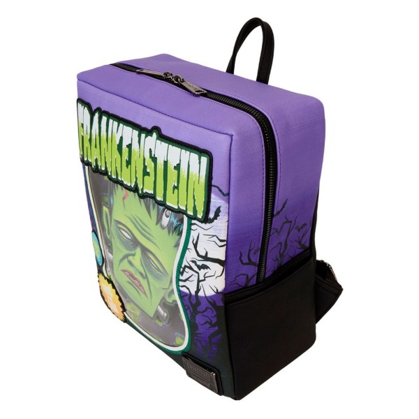 Mini zaino Frankenstein maschera neon - Loungefly Universal Monsters