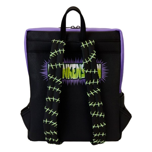 Mini zaino Frankenstein maschera neon - Loungefly Universal Monsters