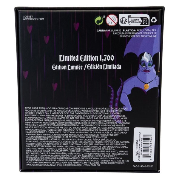 Pin I cattivi maledicono i vostri cuori - Disney Villains