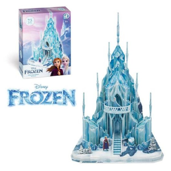 Puzzle 3D del palazzo di ghiaccio di Elsa - Disney Frozen