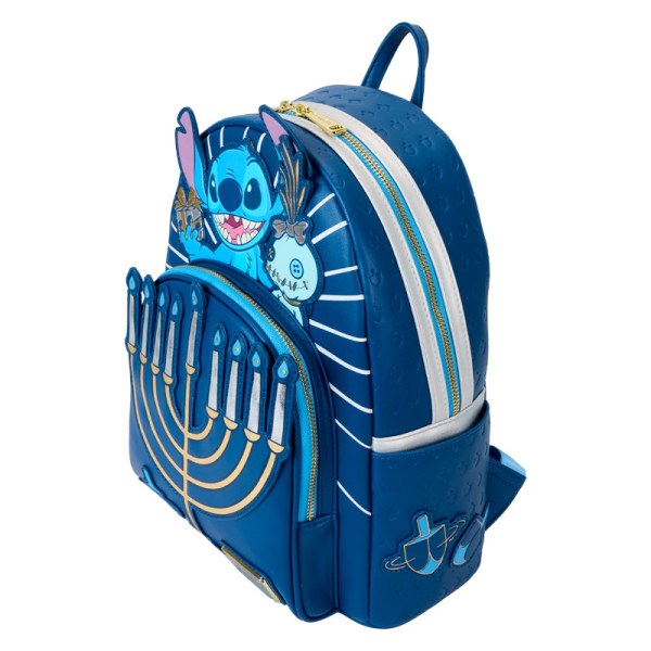Zaino luminoso Stitch Hanukkah Menorah - DISNEY LOUNGEFLY