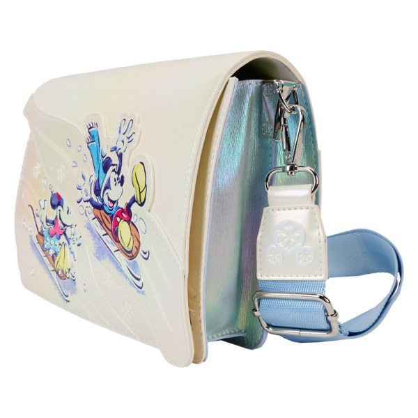 Borsa a tracolla Topolino & Friends Winter Wonderland - DISNEY LOUNGEFLY