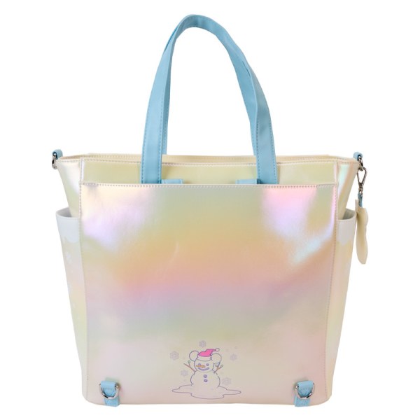 Tote bag convertibile Zaino Topolino & Friends Winter Wonderland Scene - DISNEY LOUNGEFLY