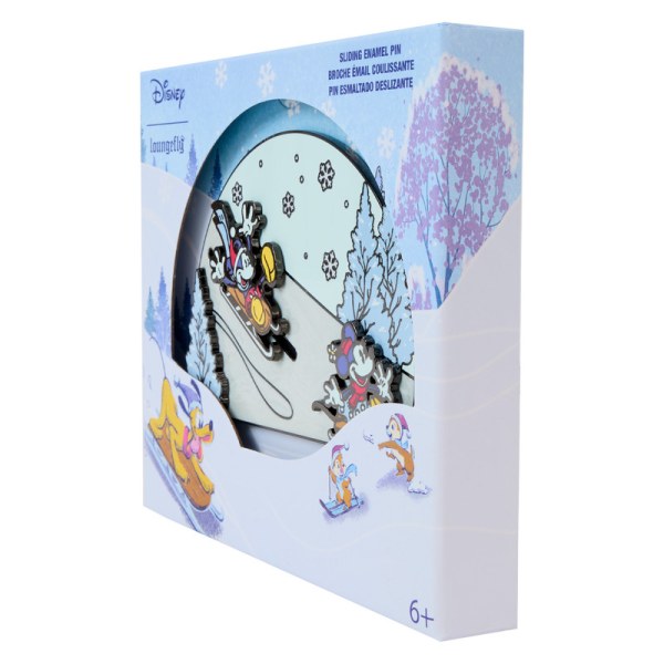 Spilla scatola da collezione Topolino & Friends Winter Wonderland - DISNEY LOUNGEFLY