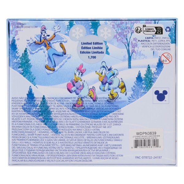 Spilla scatola da collezione Topolino & Friends Winter Wonderland - DISNEY LOUNGEFLY