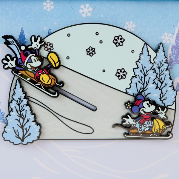 Spilla scatola da collezione Topolino & Friends Winter Wonderland - DISNEY LOUNGEFLY
