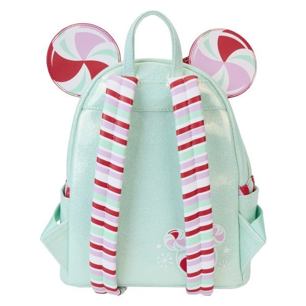 Mini zaino Minnie Holiday Peppermint Ornaments - DISNEY LOUNGEFLY