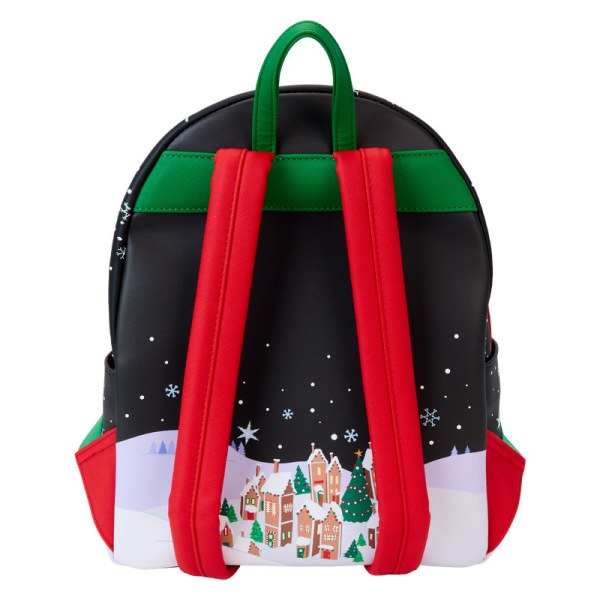 Mini zaino fosforescenti Candy Cane Carousel - DISNEY LOUNGEFLY The Nightmare Before Christmas