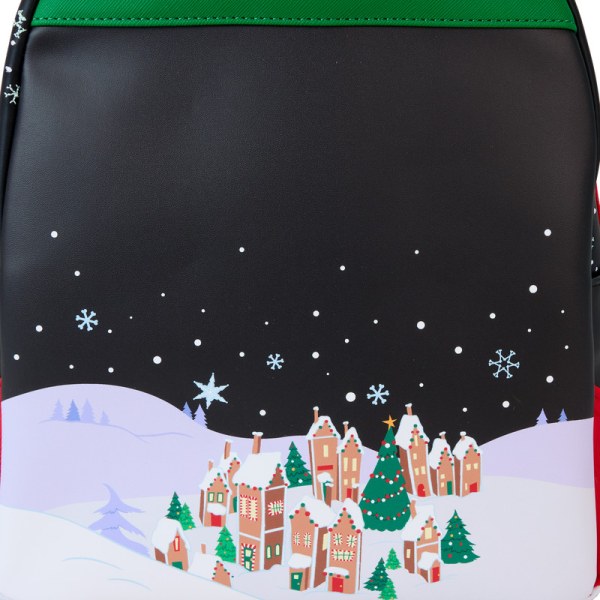 Mini zaino fosforescenti Candy Cane Carousel - DISNEY LOUNGEFLY The Nightmare Before Christmas