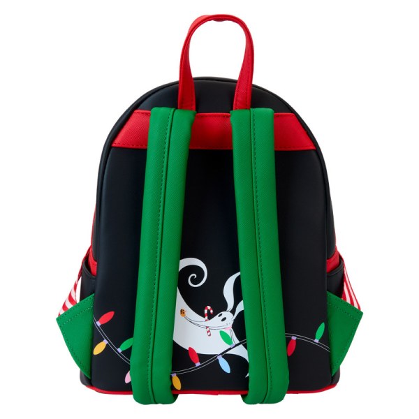 Mini zaino fosforescente Jack ghirlanda luminosa - DISNEY LOUNGEFLY The Nightmare Before Christmas