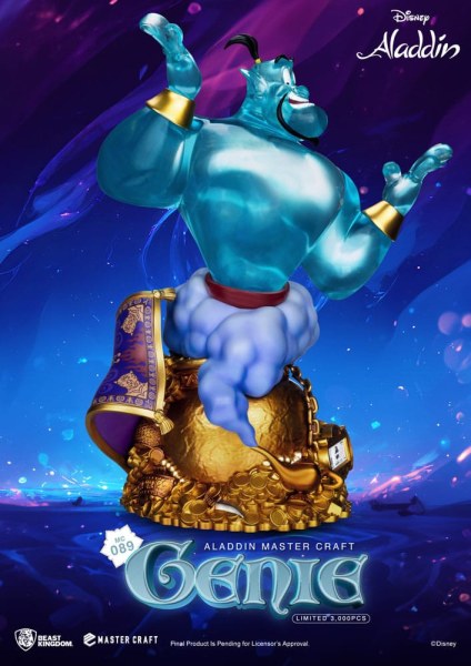 Statuetta MasterCraft Genius 42 cm Edizione Limitata - Disney Aladdin