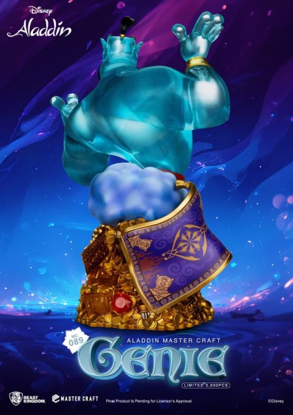 Statuetta MasterCraft Genius 42 cm Edizione Limitata - Disney Aladdin