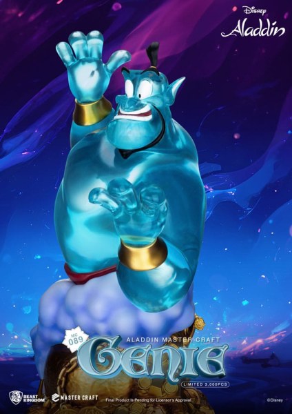 Statuetta MasterCraft Genius 42 cm Edizione Limitata - Disney Aladdin