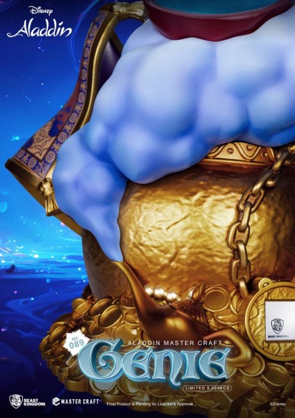 Statuetta MasterCraft Genius 42 cm Edizione Limitata - Disney Aladdin